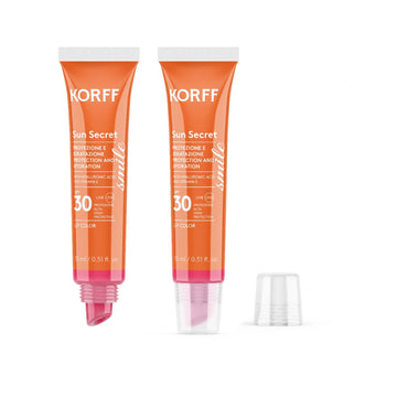 Korff Sun Secret Lip Color SPF30 - Προστατευτικό lip balm με χρώμα και SPF 30